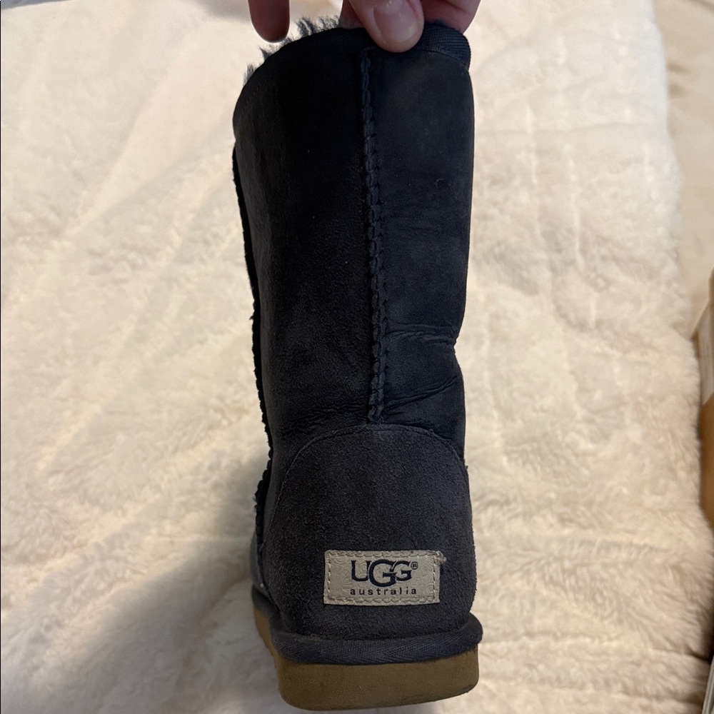 UGG Kids Charcoal Boots